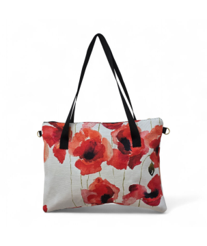 TOTE BAG, BORSA GRANDE CON MANICI E TRACOLLA