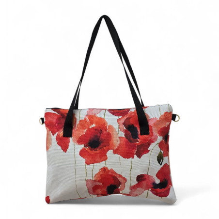TOTE BAG, BORSA GRANDE CON MANICI E TRACOLLA