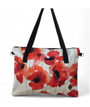 TOTE BAG, BORSA GRANDE CON MANICI E TRACOLLA