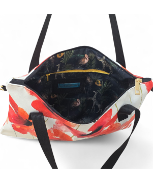 TOTE BAG, BORSA GRANDE CON MANICI E TRACOLLA