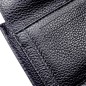 PORTAFOGLIO IN PELLE GLAMROCK, VARIANTE COLORE DEEP BLACK PORTAFOGLIO IN PELLE GLAMROCK, VARIANTE COLORE DEEP BLACK