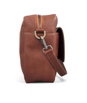 HEAVY, BORSA IN PELLE , VARIANTE COLORE MOCHA