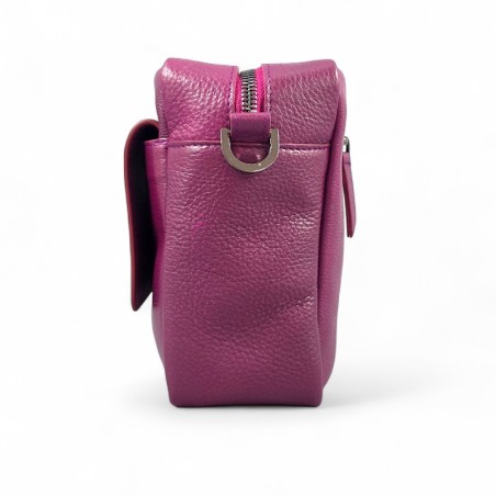 HEAVY, BORSA IN PELLE, VARIANTE COLORE JAZZBERRY