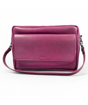 Borsa in pelle stile audace: spaziosa, versatile, funzionale.