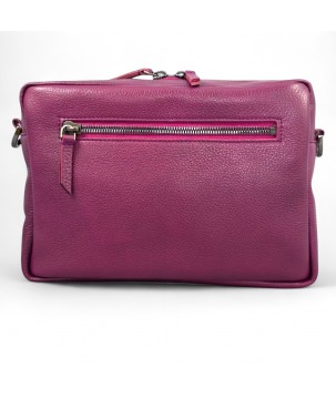 Borsa in pelle stile audace: spaziosa, versatile, funzionale.