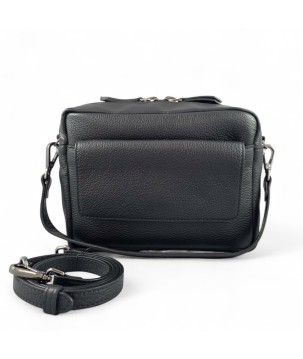 Borsa in pelle stile audace: spaziosa, versatile, funzionale.