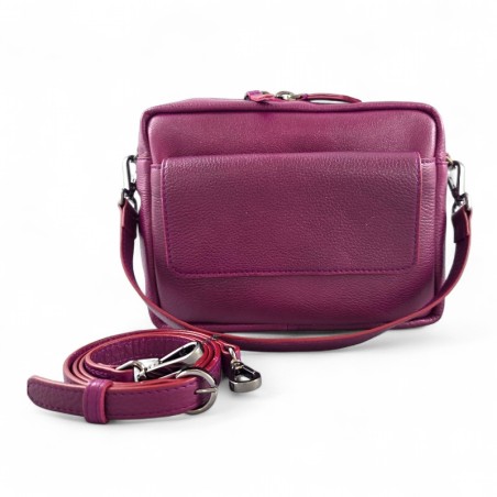 Borsa in pelle stile audace: spaziosa, versatile, funzionale.