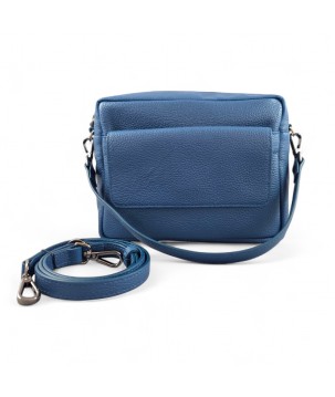 Borsa in pelle stile audace: spaziosa, versatile, funzionale.