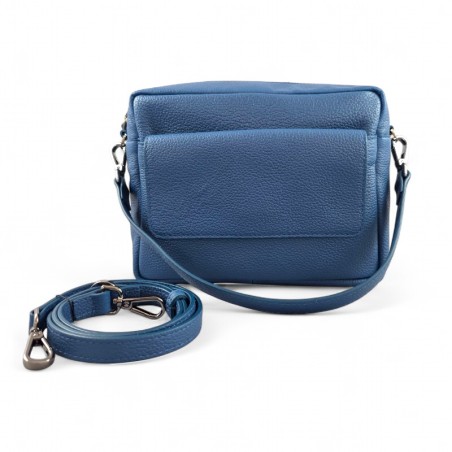Borsa in pelle stile audace: spaziosa, versatile, funzionale.