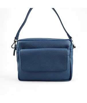 Borsa in pelle stile audace: spaziosa, versatile, funzionale.