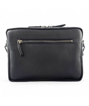 Borsa in pelle stile audace: spaziosa, versatile, funzionale.