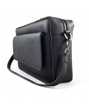 HEAVY, BORSA IN PELLE, VARIANTE COLORE DEEP BLACK