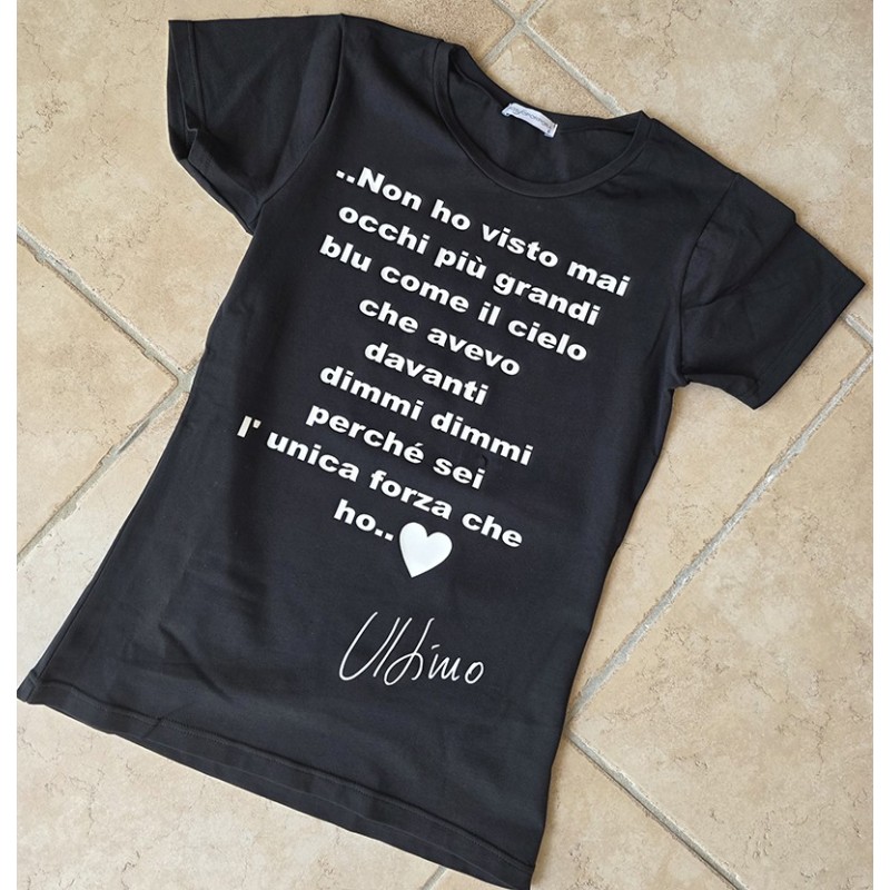 T-SHIRT STAMPATA ULTIMO