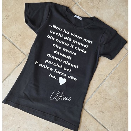 T-SHIRT STAMPATA ULTIMO