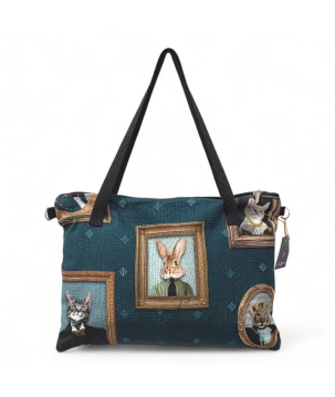 TOTE BAG, BORSA GRANDE CON MANICI E TRACOLLA