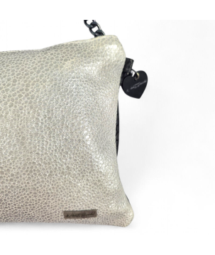 BORSA IN PELLE RICAMATA