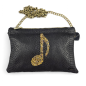 BORSA IN SIMIL PELLE RICAMATA BORSA IN SIMIL PELLE RICAMATA