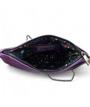 POCHETTE IN PELLE DOPPIO COLORE