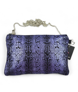 POCHETTE IN PELLE DOPPIO COLORE