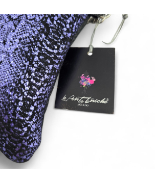 POCHETTE IN PELLE DOPPIO COLORE