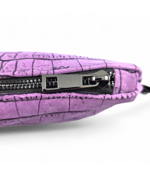 POCHETTE IN PELLE STAMPATA