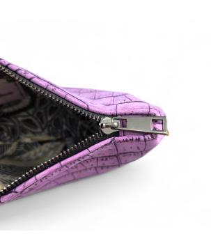 POCHETTE IN PELLE STAMPATA