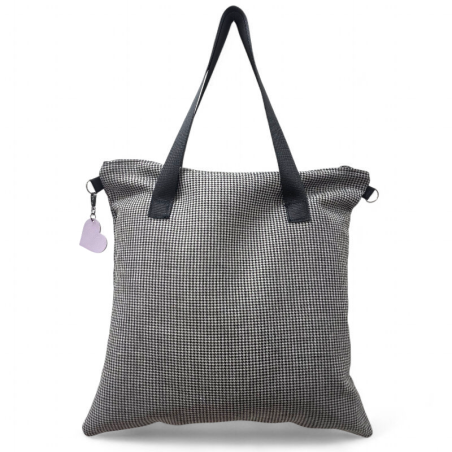 TOTE BAG, BORSA GRANDE CON RICAMO