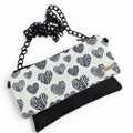 DUETTO BAG, STAMPA CUORI