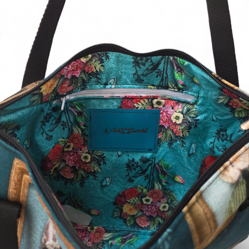 TOTE BAG, BORSA GRANDE CON MANICI E TRACOLLA