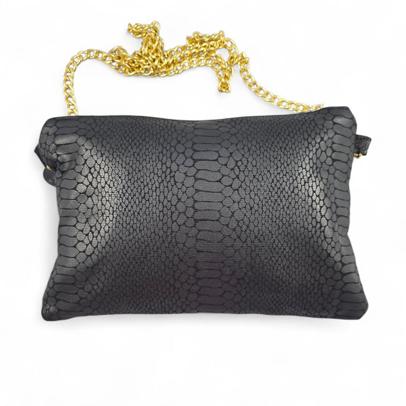 BORSA IN SIMILPELLE RICAMATA