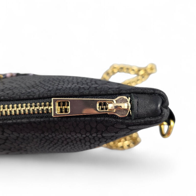 BORSA IN SIMILPELLE RICAMATA