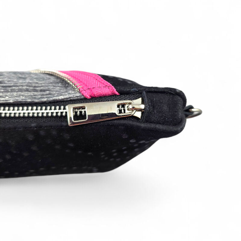 POCHETTE IN PELLE DOPPIO COLORE