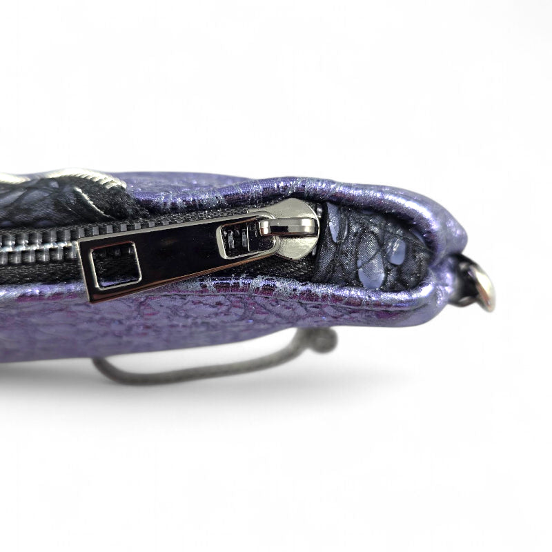 POCHETTE IN PELLE DOPPIO COLORE