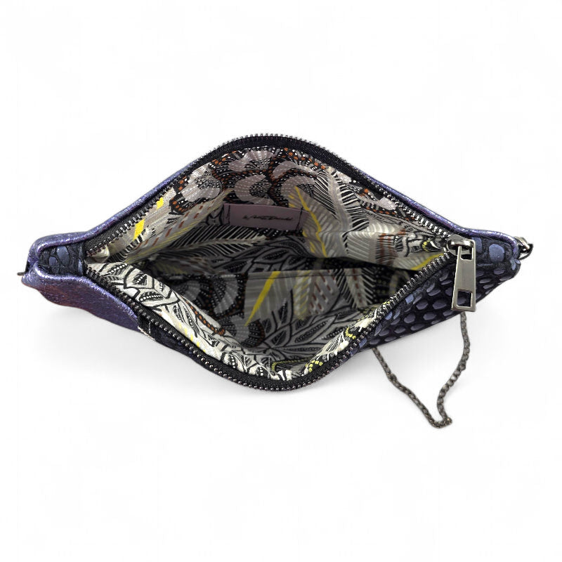 POCHETTE IN PELLE DOPPIO COLORE