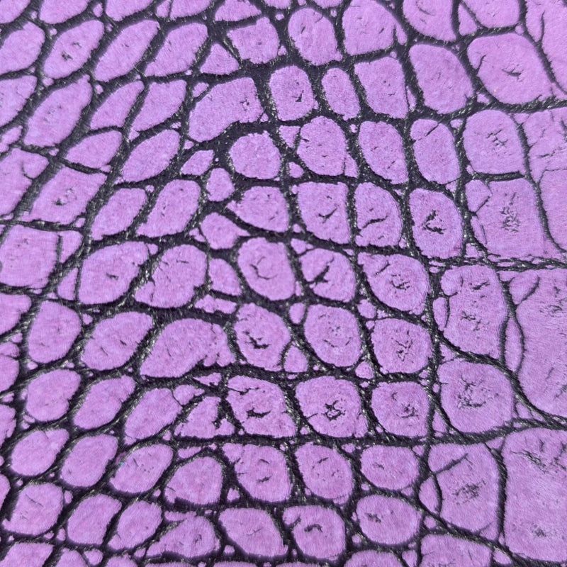 POCHETTE IN PELLE STAMPATA