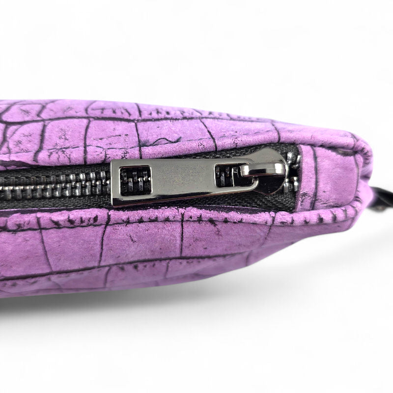 POCHETTE IN PELLE STAMPATA