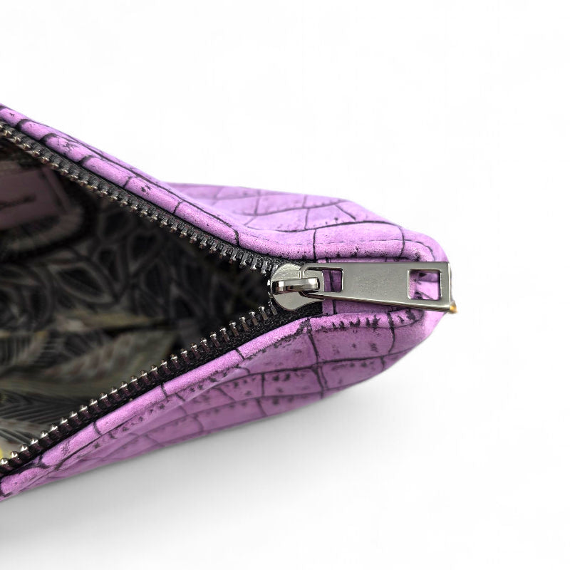 POCHETTE IN PELLE STAMPATA