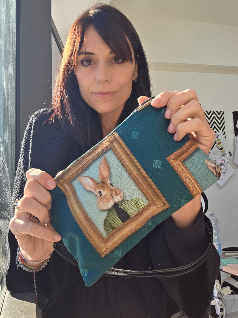 BORSA IN TESSUTO STAMPATO