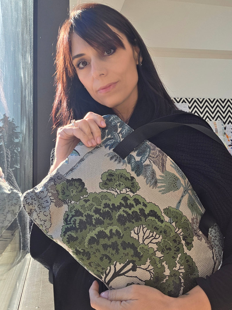 TOTE BAG, BORSA GRANDE CON MANICI E TRACOLLA