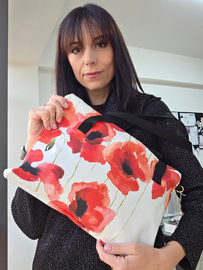 BORSA GRANDE FLOREALE