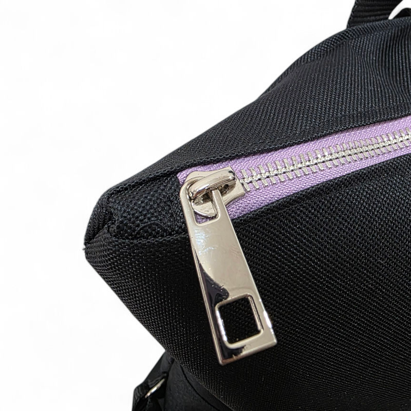 ZAINO RAPSODIA NERO LILLA