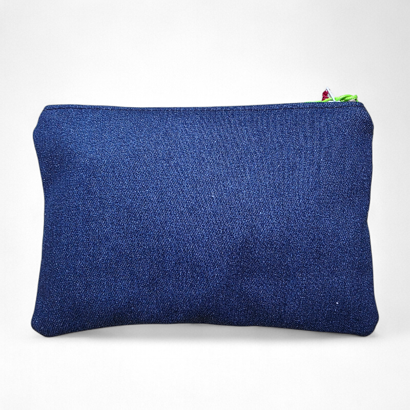 TROUSSE IN DENIM "I LOVE YOU"