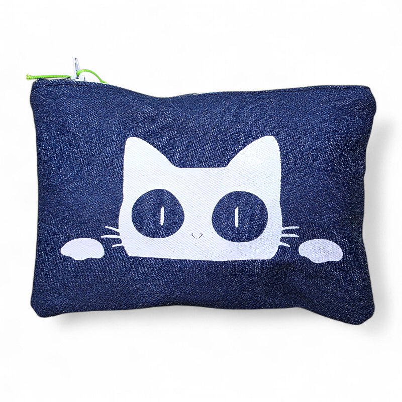 TROUSSE IN DENIM "GATTO"