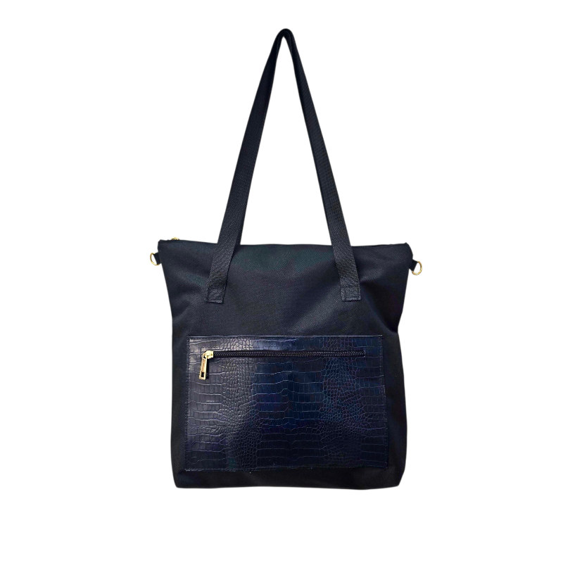 BORSA RAP COCCO BLU NOTTE