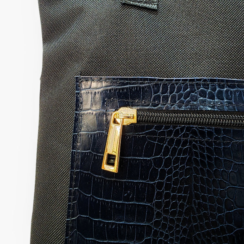 BORSA RAP COCCO BLU NOTTE
