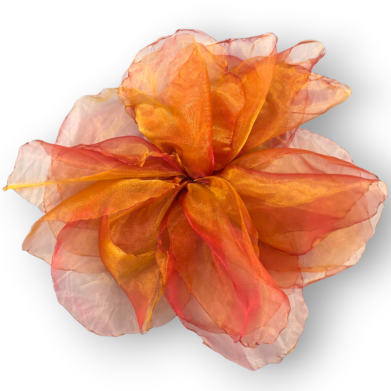 SPILLA FIORE ORGANZA PETALI GRANDI