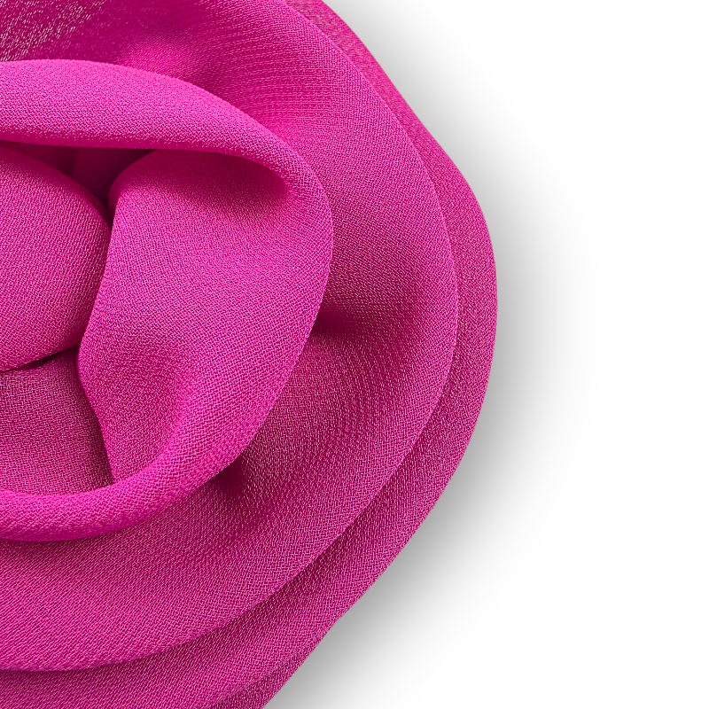 SPILLA ROSA IN GEORGETTE