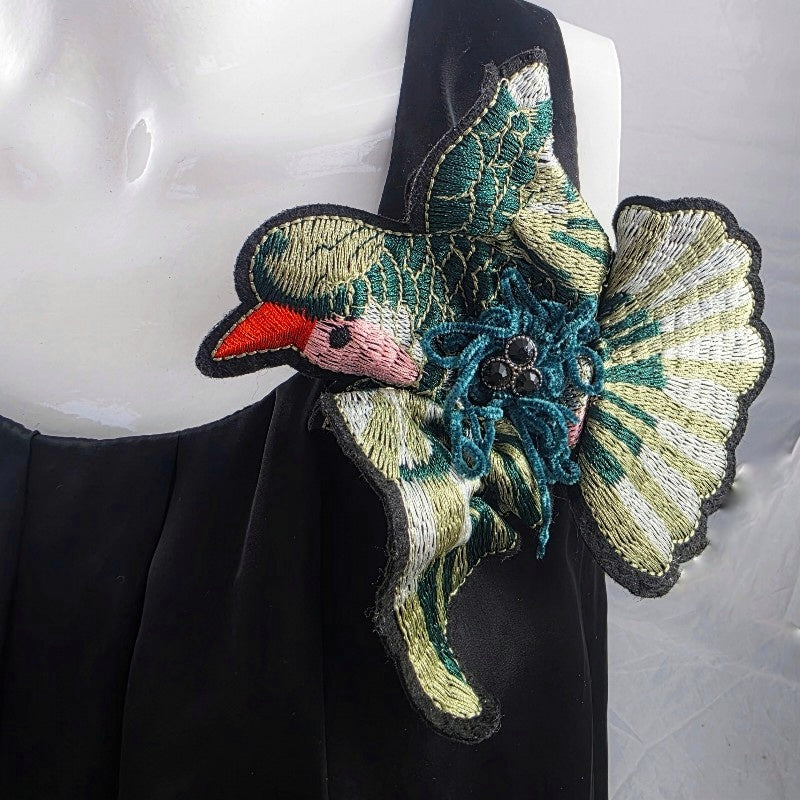 SPILLA UCCELLO VERDE