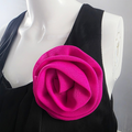 SPILLA ROSA IN GEORGETTE