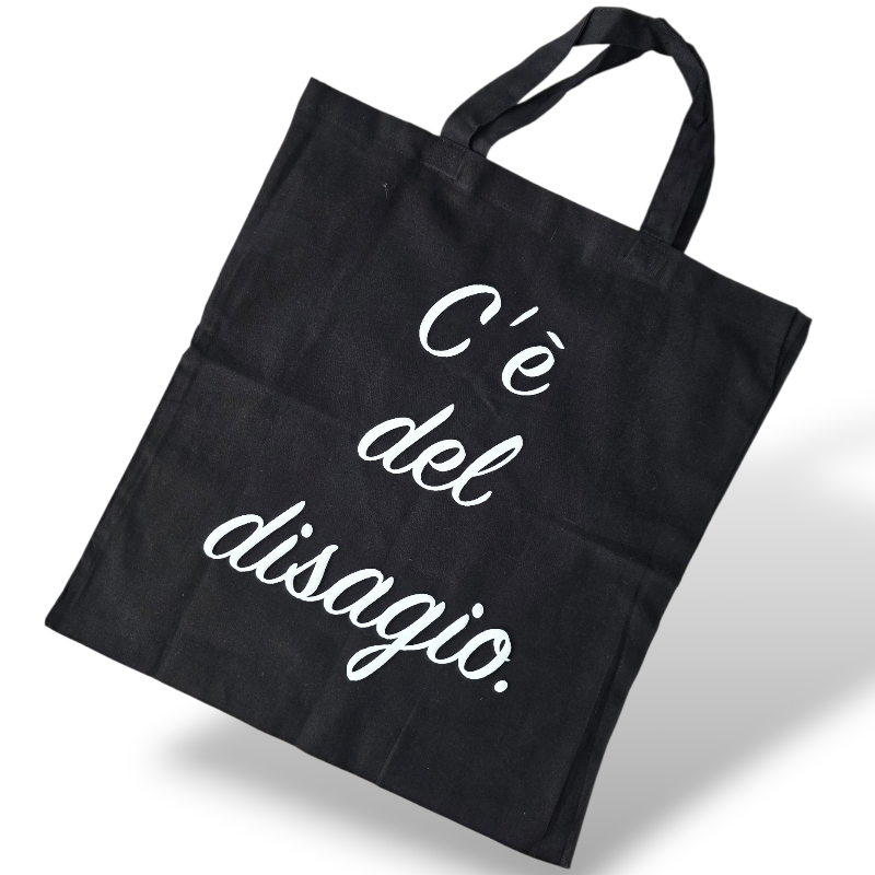 SHOPPER IN COTONE, CON STAMPA